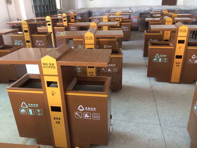 烤漆垃圾桶生產(chǎn)工藝？與噴漆垃圾桶區(qū)別
