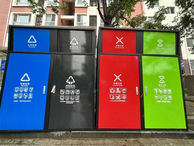 山東小區(qū)戶(hù)外投放新型垃圾桶美觀環(huán)保無(wú)異味